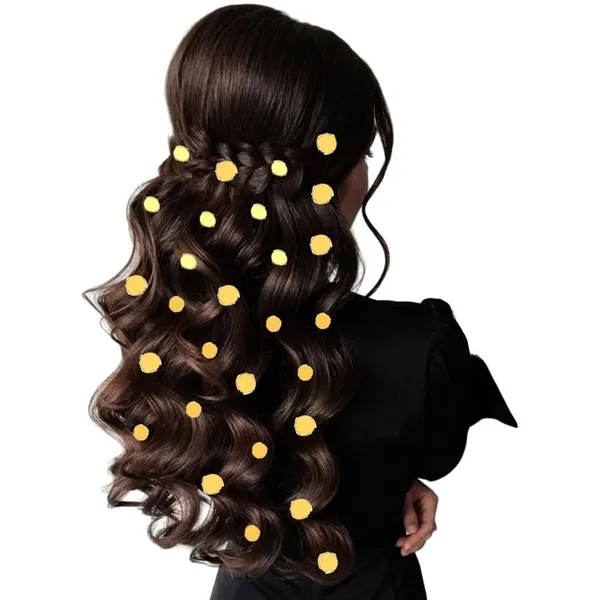 Golden_Shiny_Round_Mirror_Stickers_(18_Pcs_8Mm)&_12_Pcs_10Mm)