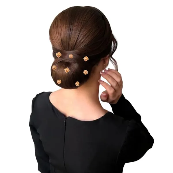 Golden_Ceramic_Gold_Hair_Sticker_Set_(18_Round_&_12_Square_Stickers)_(16_X_14_X_10_Cm)
