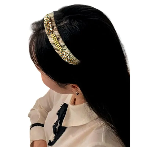 Brown_Jute_&_Kundan_Hairband