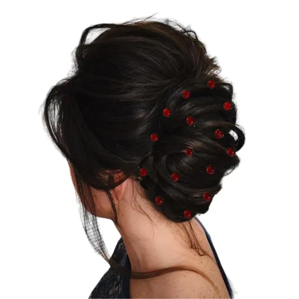 Maroon_Chic_Round_No_Pin_Hair_Stickers_(36_Pieces)_(16_X_14_X_10_Cm)
