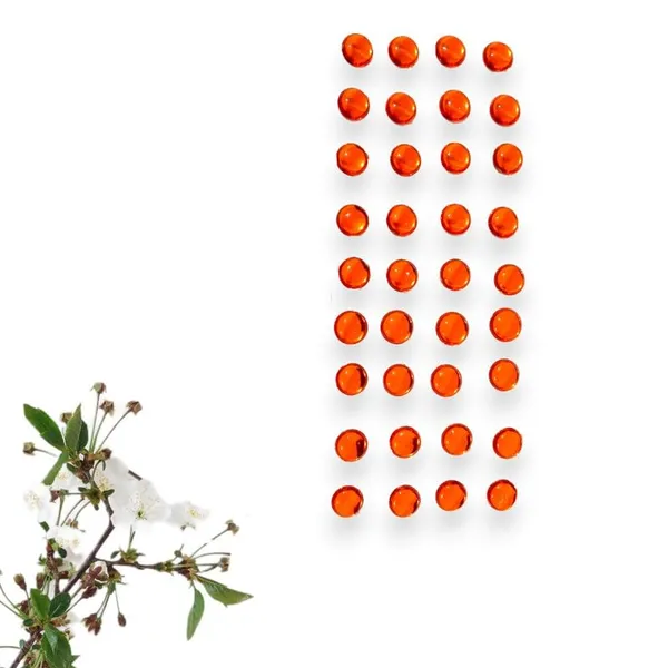 Orange_Chic_Round_No_Pin_Hair_Stickers_(36_Pieces)_(16_X_14_X_10_Cm)