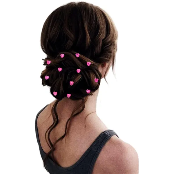 Baby_Pink_Heart_Shaped_Hair_Stickers_Without_Pins_Or_Clips_(36_Pieces)_(8_Mm)