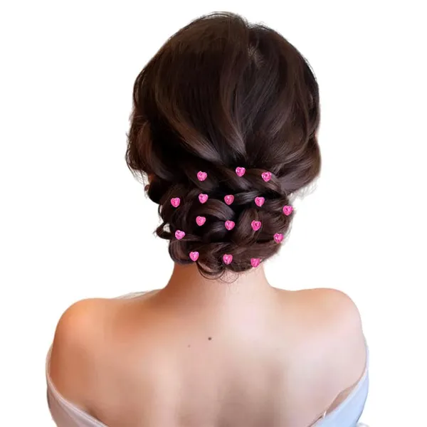 Baby_Pink_Heart_Shaped_Hair_Stickers_Without_Pins_Or_Clips_(36_Pieces)_(8_Mm)