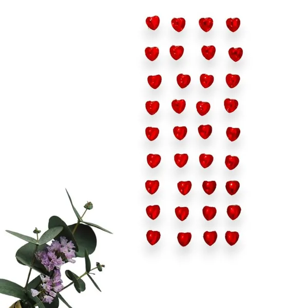 Red_Heart_Shaped_Hair_Stickers_Without_Pins_Or_Clips_(36_Pieces)_(8_Mm)