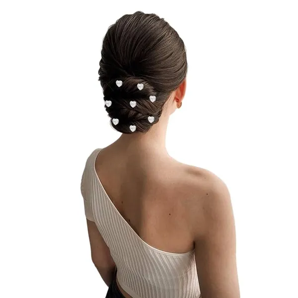 Silver_Heart_Shaped_Hair_Stickers_Without_Pins_Or_Clips_(36_Pieces)_(8_Mm)
