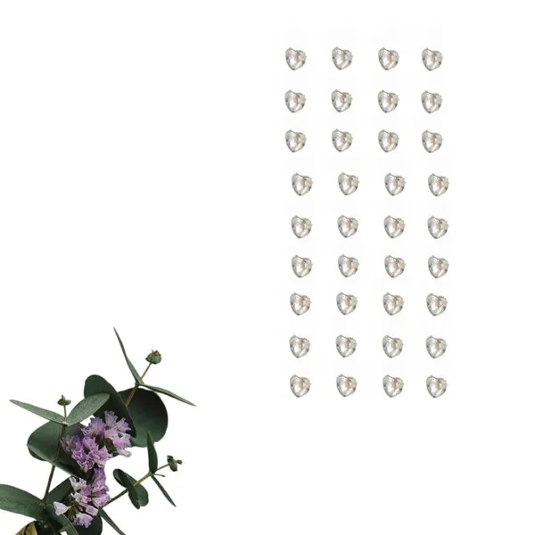 Silver_Heart_Shaped_Hair_Stickers_Without_Pins_Or_Clips_(36_Pieces)_(8_Mm)