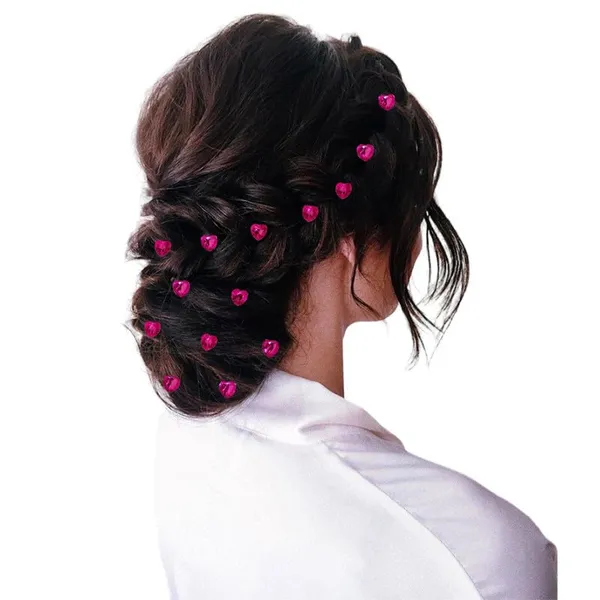 Dark_Pink_Heart_Shaped_Hair_Sticker_|_No_Pins_Needed_(36_Pieces)_(10_Mm)