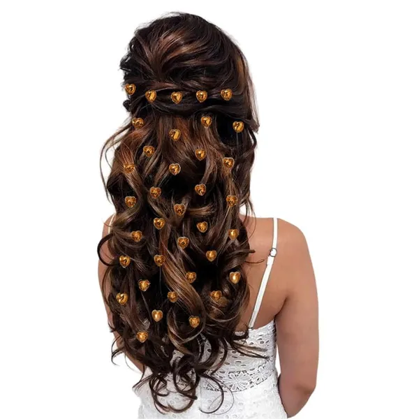 Golden_Heart_Shaped_Hair_Sticker_|_No_Pins_Needed_(36_Pieces)_(10_Mm)