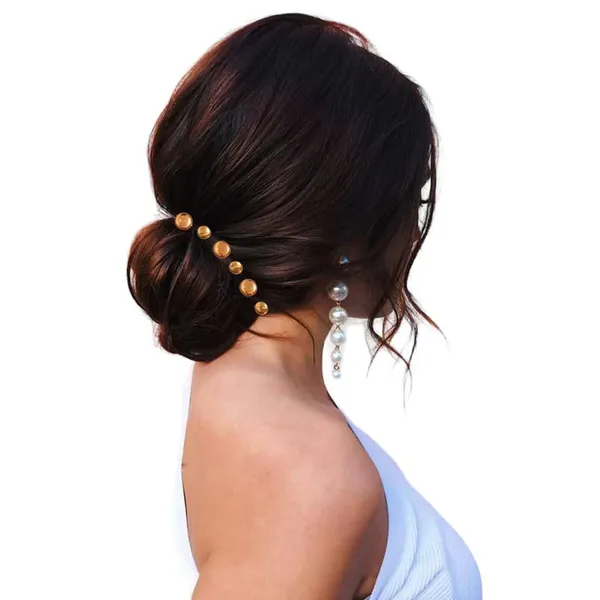 Golden_Round_Shaped_Stick_On_Hair_Stickers_(24_Pcs_8Mm_&_12_Pcs_10Mm)