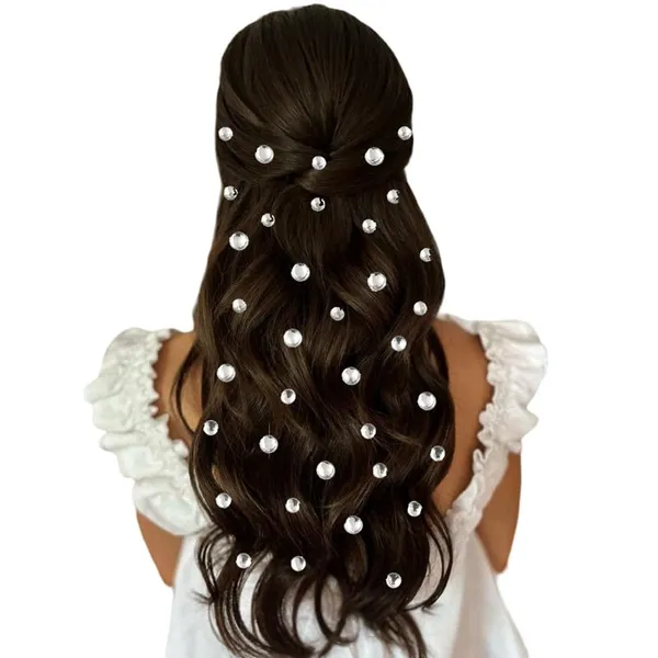 Silver_Round_Shaped_Stick_On_Hair_Stickers_(24_Pcs_8Mm_&_12_Pcs_10Mm)