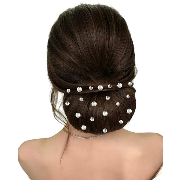 Silver_Round_Shaped_Stick_On_Hair_Stickers_(24_Pcs_8Mm_&_12_Pcs_10Mm)