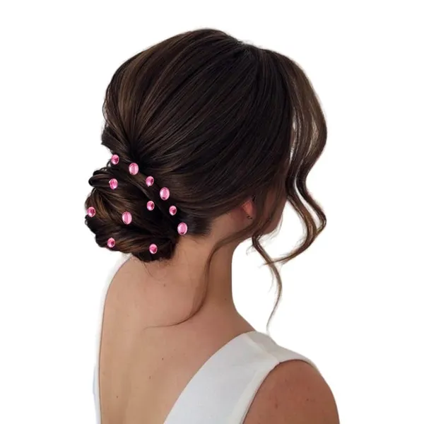 Baby_Pink_Easy_DIY_No_Clip_Oval_Hair_Stickers_(6/8Mm_|_10/8Mm)_(36_Pieces)
