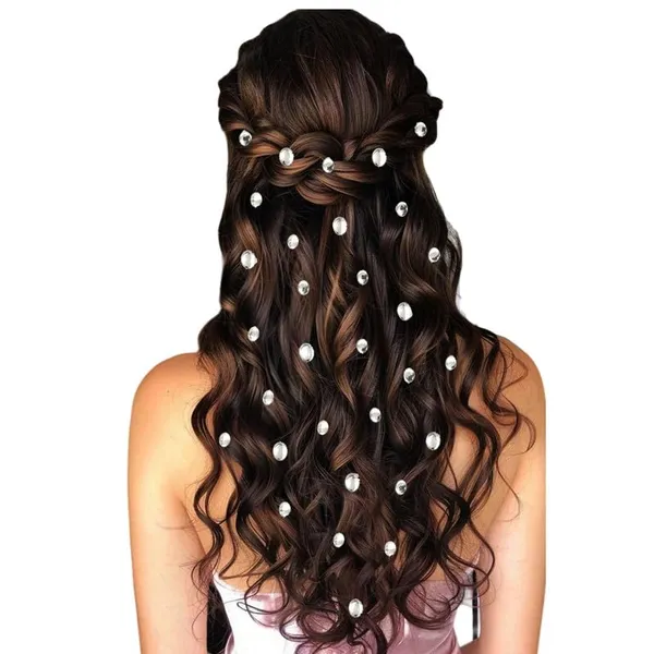Silver_Easy_Diy_No_Clip_Oval_Hair_Stickers_(6/8Mm_|_10/8Mm)_(36_Pieces)