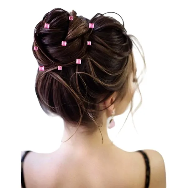 Pack_of_6_Baby_Pink_Square_Shaped_No_Pin_Hair_Stickers