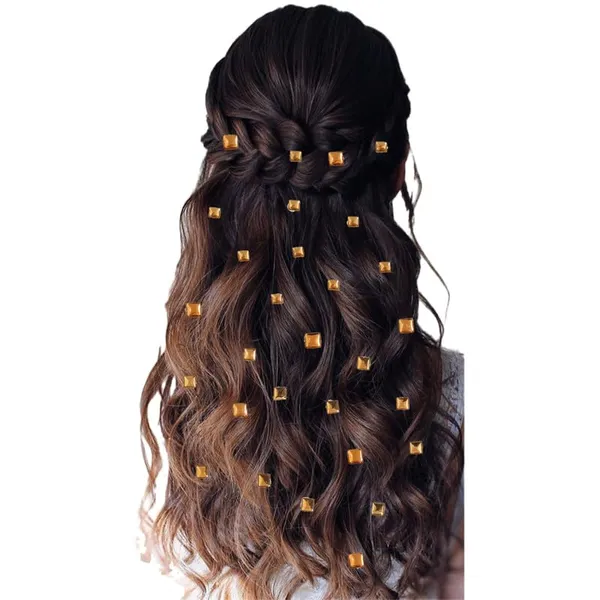 Pack_of_6_Golden_Square_Shaped_No_Pin_Hair_Stickers