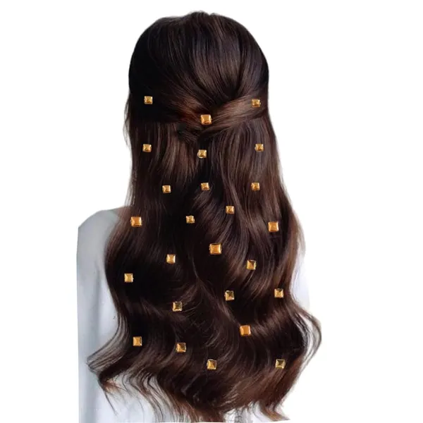 Pack_of_6_Golden_Square_Shaped_No_Pin_Hair_Stickers