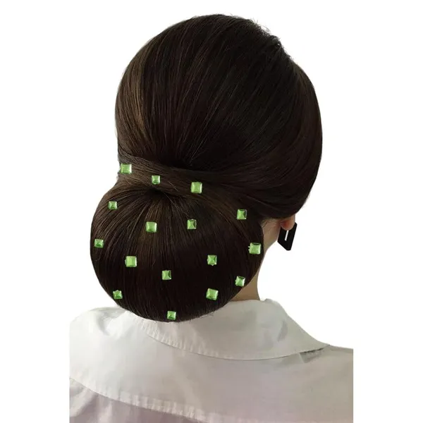 Pack_of_6_Light_Green_Square_Shaped_No_Pin_Hair_Stickers