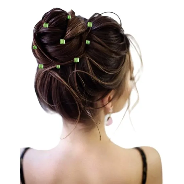Pack_of_6_Light_Green_Square_Shaped_No_Pin_Hair_Stickers