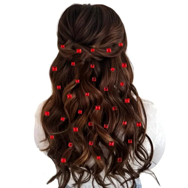 Pack_of_6_Red_Square_Shaped_No_Pin_Hair_Stickers