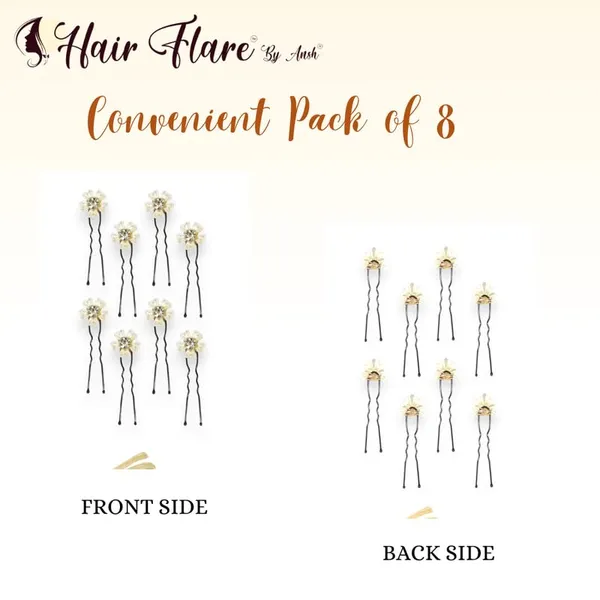 White_Glamorous_Pearl_Flower_Juda_Pin_Set_(8_Pieces)