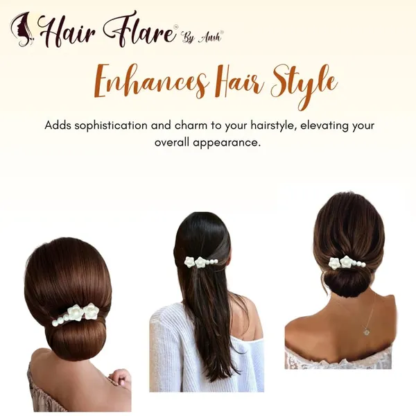 White_Pearl_Flower_And_Bead_Hair_Comb