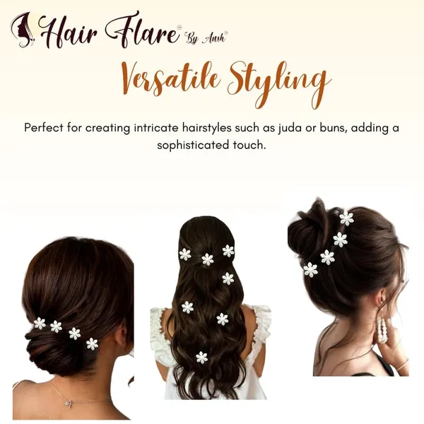 White_Pearl_Flower_Juda_Pin_Set_(8_Pieces)