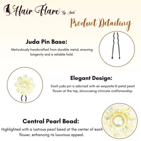 White_Luxurious_Pearl_Flower_Juda_Pin_Set_(8_Pieces)