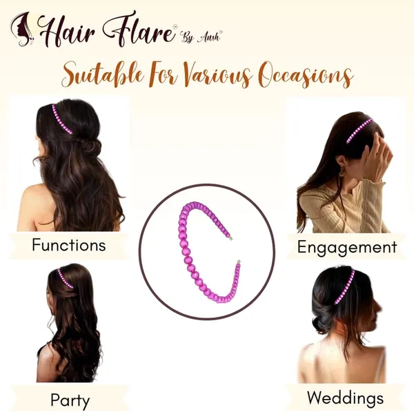 Pink_Opaque_Transparent_Beads_Hairband