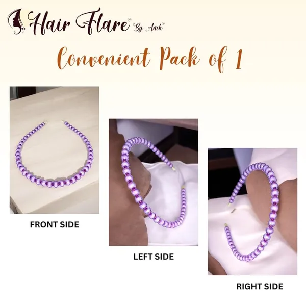 Purple_Opaque_Transparent_Beads_Hairband