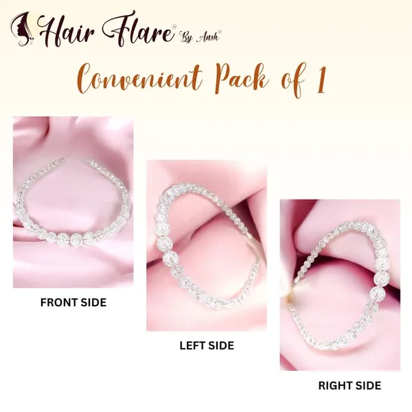 White_Crackled_Beads_Hair_Band_For_Women_&_Girls