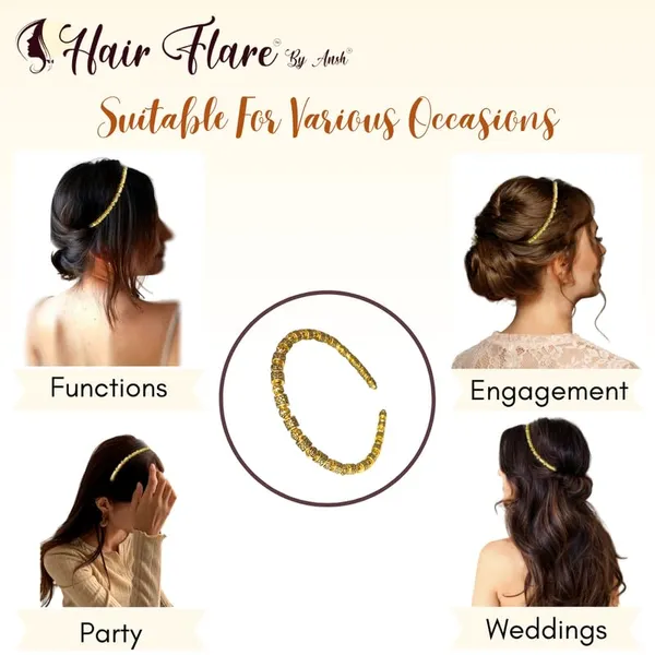 Golden_Vintage_Rose_Antique_Hair_Band