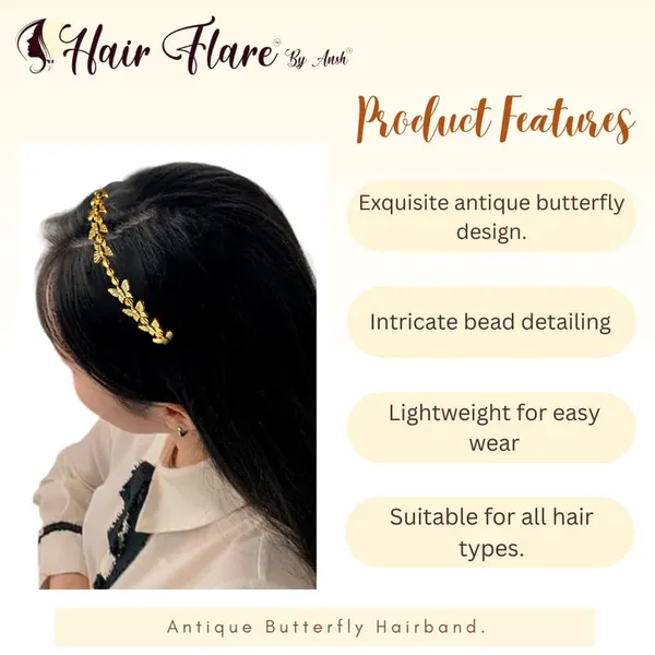 Golden_Antique_Butterfly_Hairband_For_Women_&_Girls