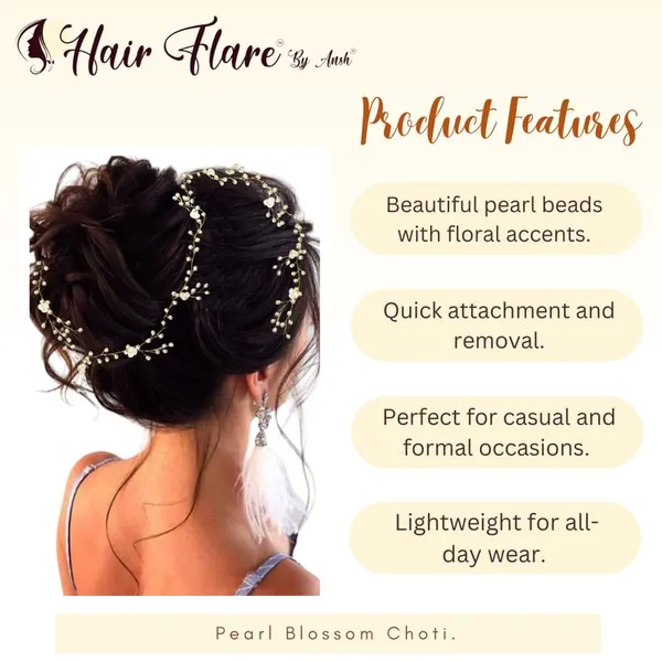 Silver_Pearl_Blossom_Choti_For_Women