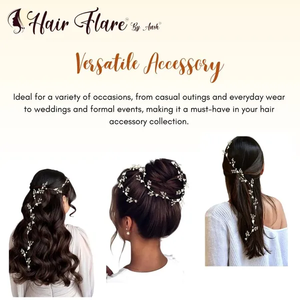 Silver_Elegant_Pearl_Flower_Hair_Choti