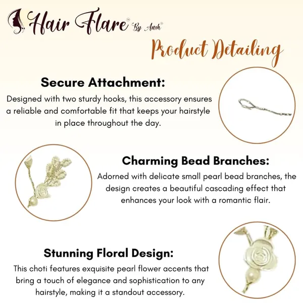 Silver_Elegant_Pearl_Flower_Hair_Choti