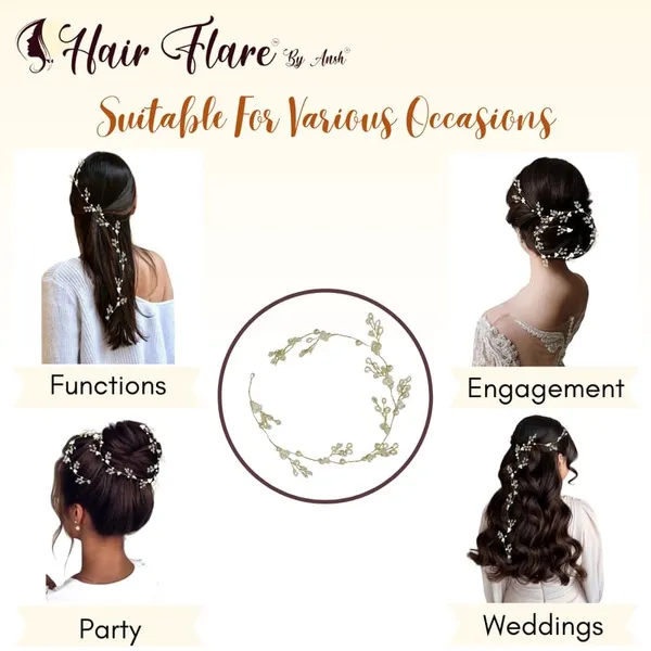 Silver_Elegant_Pearl_Flower_Hair_Choti