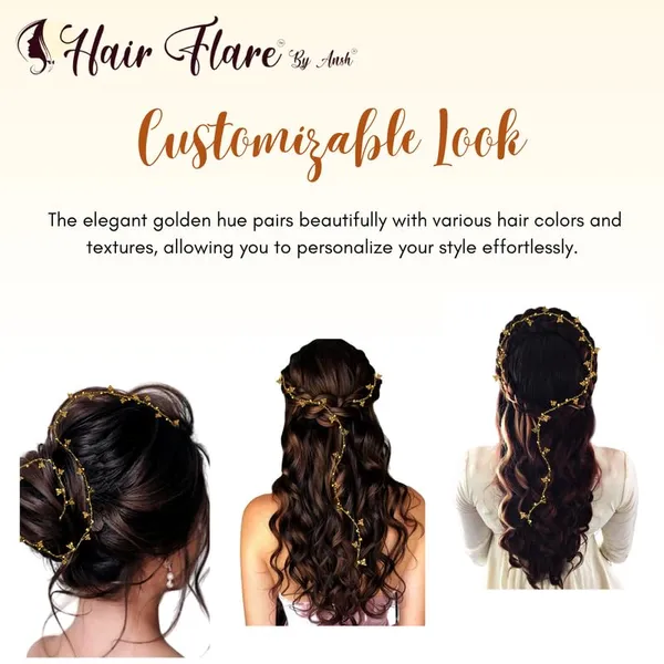 Golden_Elegant_Butterfly_Hair_Choti_For_Women