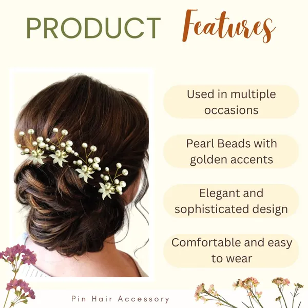 Pack_of_8__White_&_Golden_Pearl_Artificial_Bridal_Wedding_Hair_Flower_Accessories