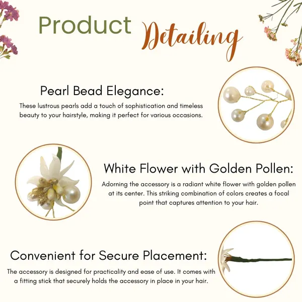 Pack_of_8__White_&_Golden_Pearl_Artificial_Bridal_Wedding_Hair_Flower_Accessories