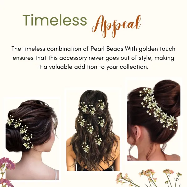 Pack_of_8__White_&_Golden_Pearl_Artificial_Bridal_Wedding_Hair_Flower_Accessories