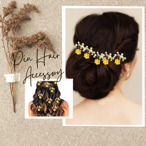 Dark_Yellow_Artificial_Floral_Designed_With_Pearls_Made_Hairpin