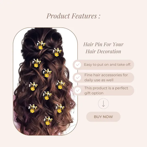 Dark_Yellow_Artificial_Floral_Designed_With_Pearls_Made_Hairpin