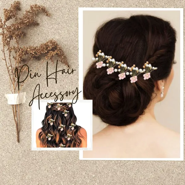 Pack_of_10_Peach_Artificial_Flower_With_Pearl_Hair_Pin_Decoration_Accessories_Pins
