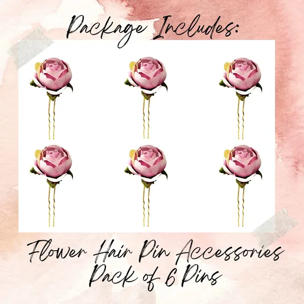 Dark_Pink_Artificial_Rose_Flower_Made_Hair_Pin