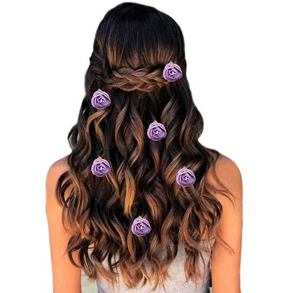 Purple_Artificial_Rose_Flower_Made_Hair_Pin