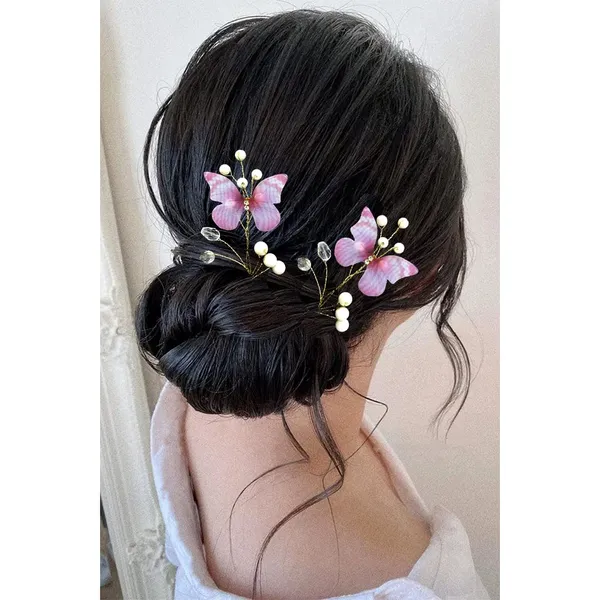 Baby_Pink_Fabric_Butterfly_With_Pearls_And_Stones_Hair_Pin_Accessories_For_Women