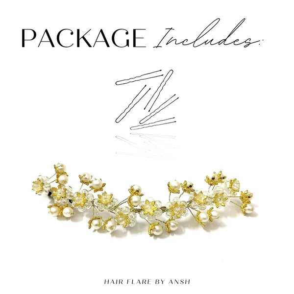 White_Artificial_Stone_Made_Flowers_With_Pearls_Designed_Hair_Pins