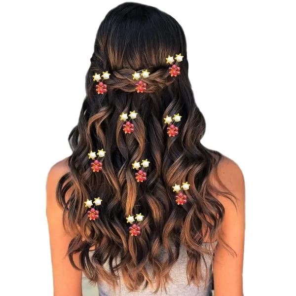Pack_of_10_Red_Artificial_Star_Stone_Flowers_With_Pearls_Hair_Pins_Accessories_Pins