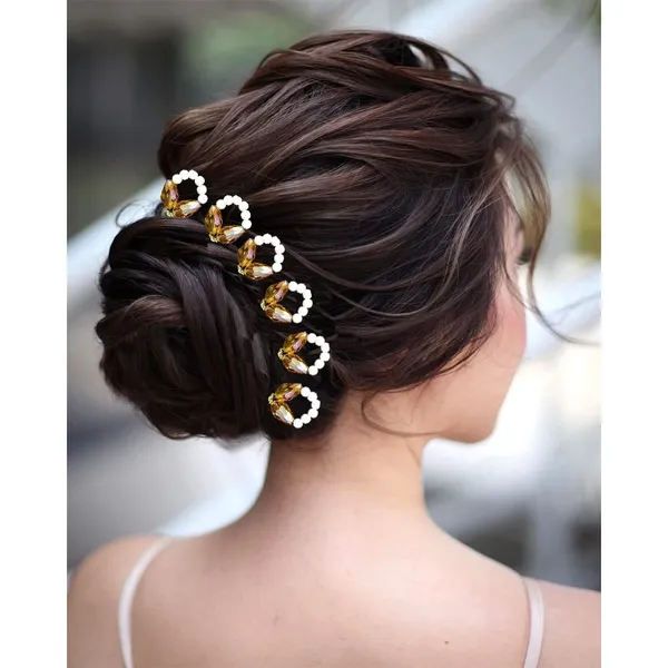 Brown_Stones_And_Small_Pearls_Artificial_Hair_Pins_For_Women_Pack_Of_12_Pins
