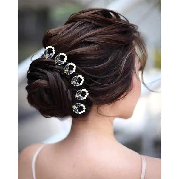 White_Stones_And_Small_Pearls_Artificial_Hair_Pins_For_Women_Pack_Of_12_Pins